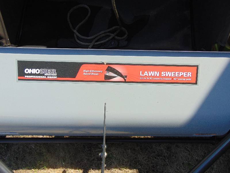 lot 8 image: Ohio Steele 42 Lawn Sweeper