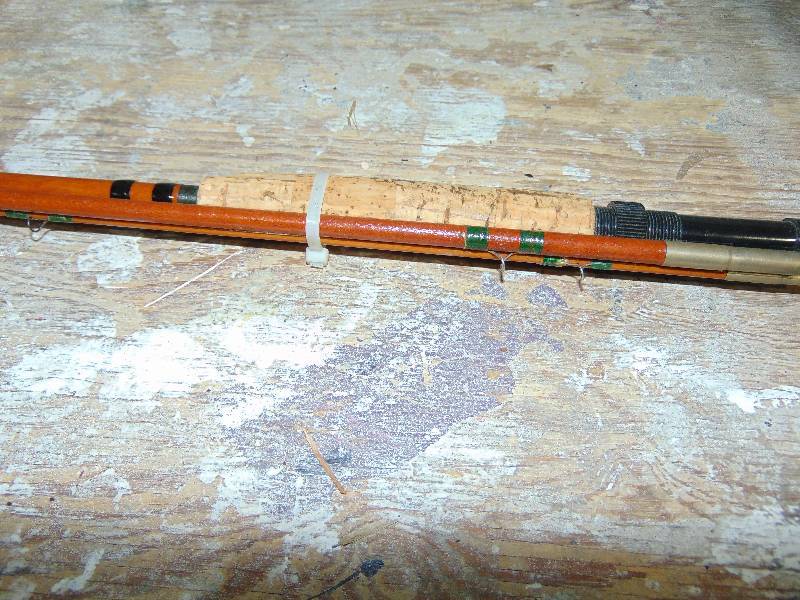 lot 105 image: Old Fishing Rod