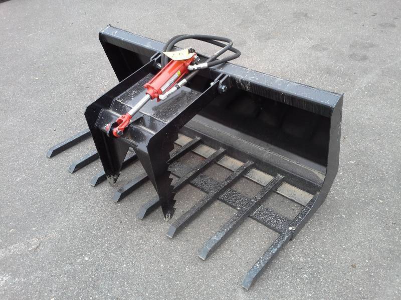 60 Single Grapple Bucket (Skid Steer Attachment)