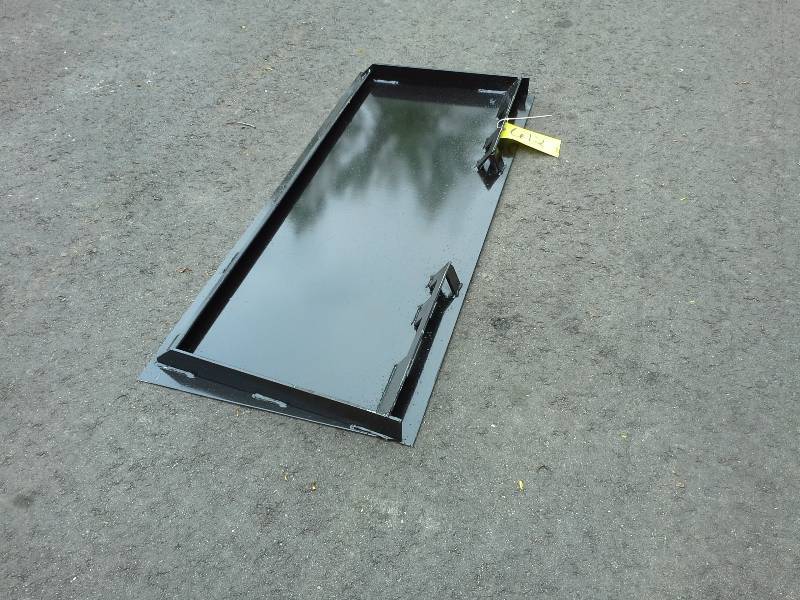 Blank AdapterPush Plate (Skid Steer)