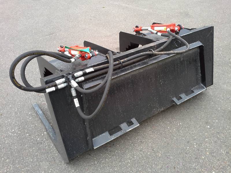 60 Double Grapple Bucket (Skidsteer Attachment)