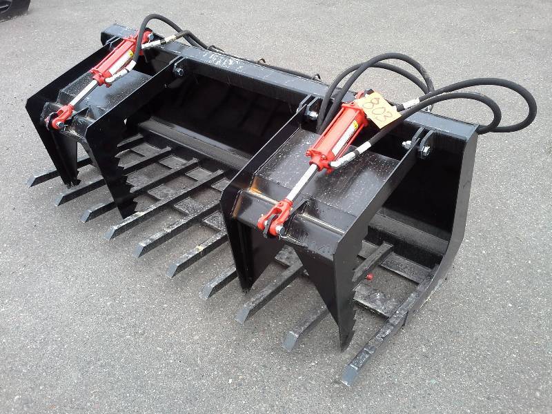 72 Double Grappler Bucket (Skid Steer Attachment)