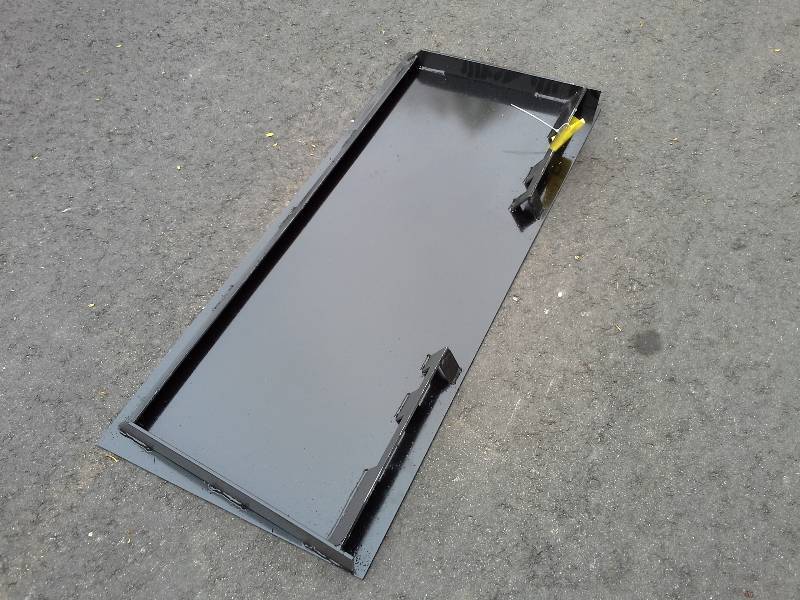 Blank AdapterPush Plate (Skid Steer)