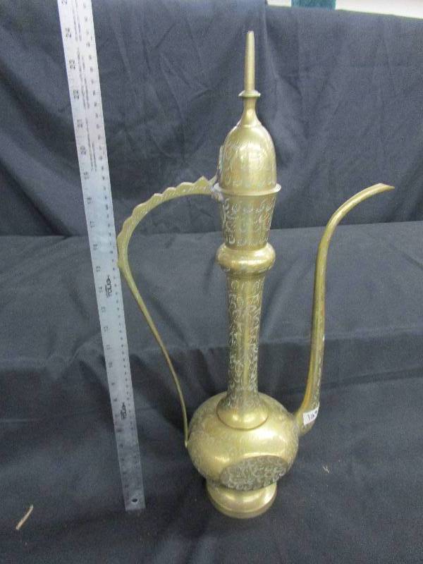 lot 34 image: Brass Pot 24 Tall