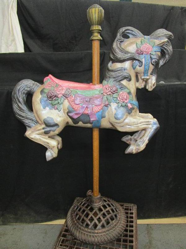 lot 36 image: Porcelien Carolsel Horse