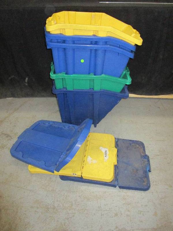 lot 52 image: Recycling Bins and 3 covers