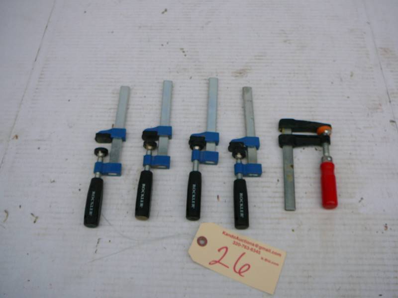 lot 26 image: Bar Clamps