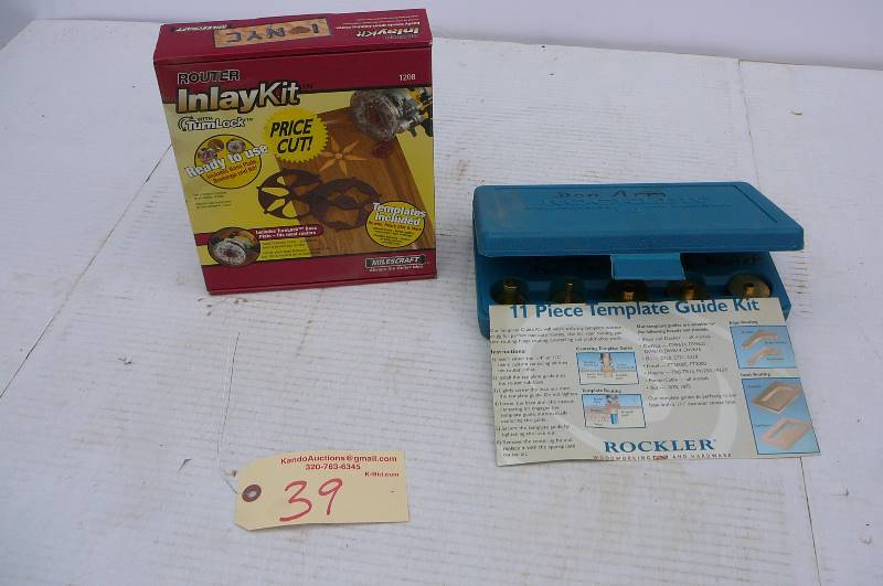 lot 39 image: Router Inlay Kit