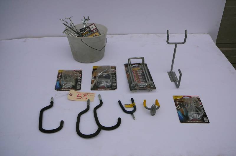 lot 55 image: Misc. Garage Hooks