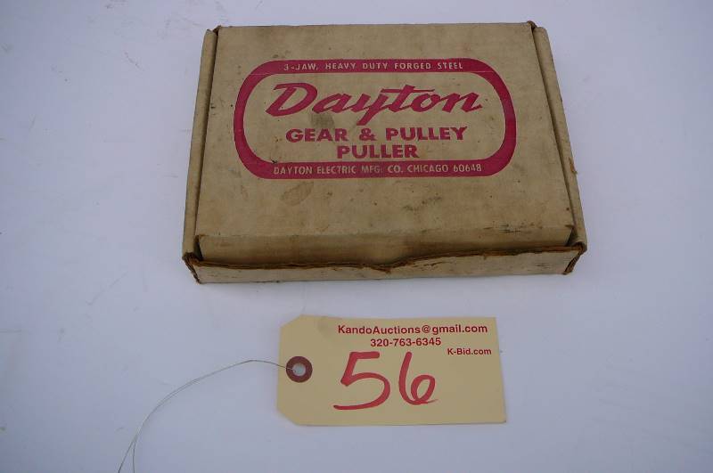 lot 56 image: Dayton Gear & Pulley