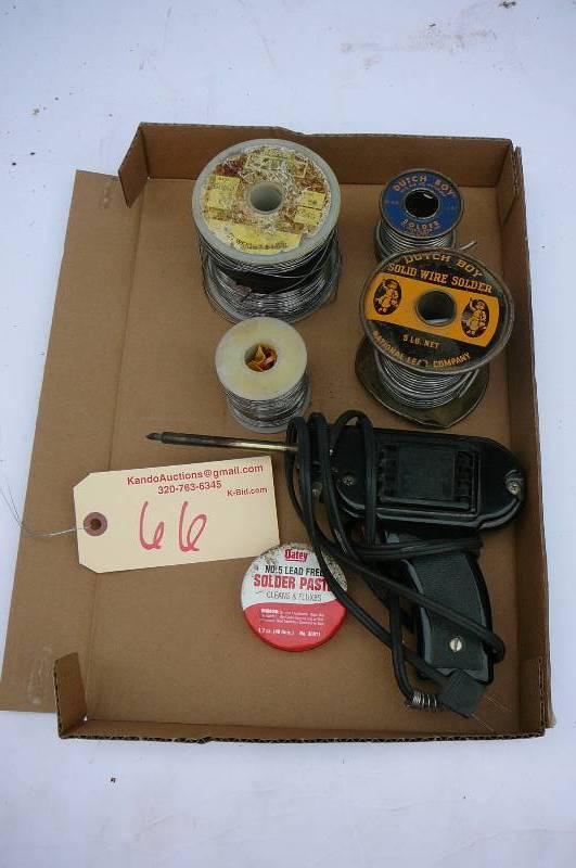lot 66 image: Wen Hot Rod Soldering Gun