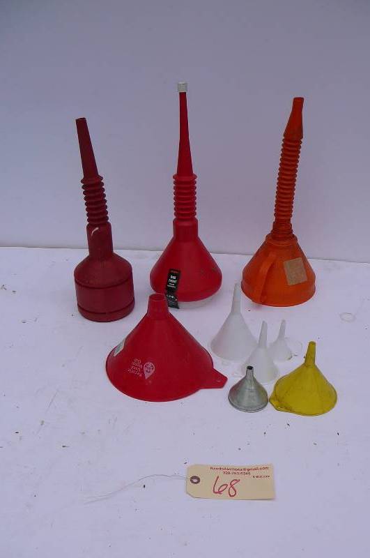 lot 68 image: Funnels