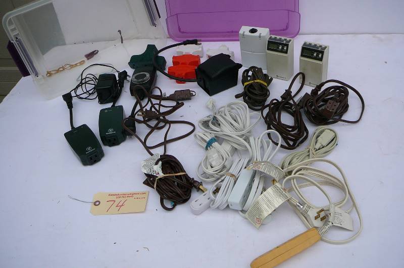 lot 74 image: Misc. Electrical Supplies