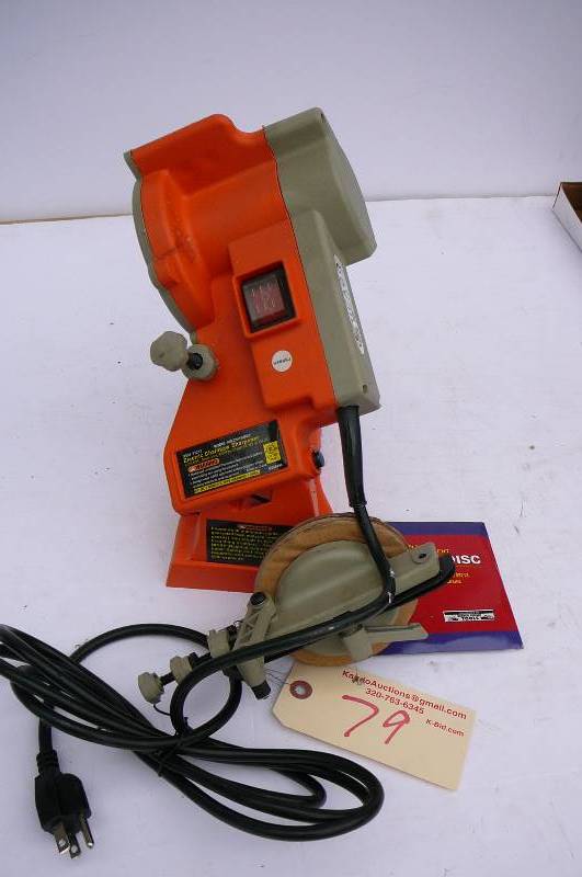 lot 79 image: Chain Saw Sharpeners