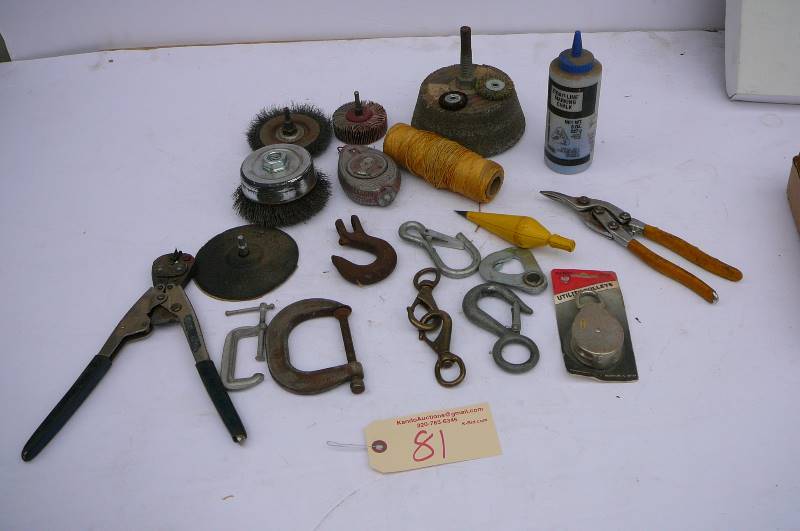 lot 81 image: Misc. Garage Equipment