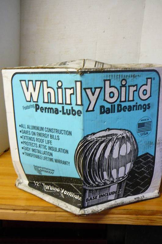 lot 140 image: Whirlybird 12 Turbine Ventilator, New in Box