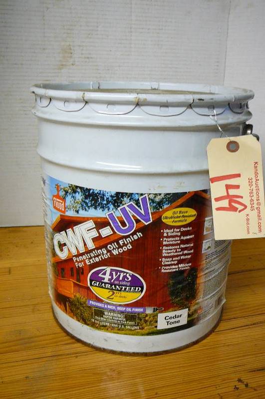 lot 149 image: CWF-UV Exterior Wood Stain