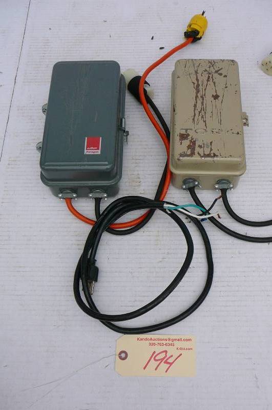 lot 194 image: Electric Timers