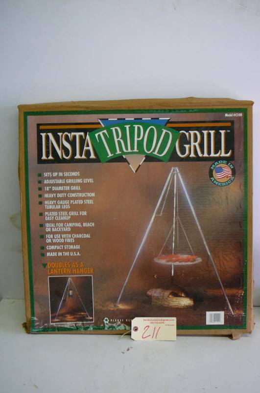 lot 211 image: Insta Tripod Grill