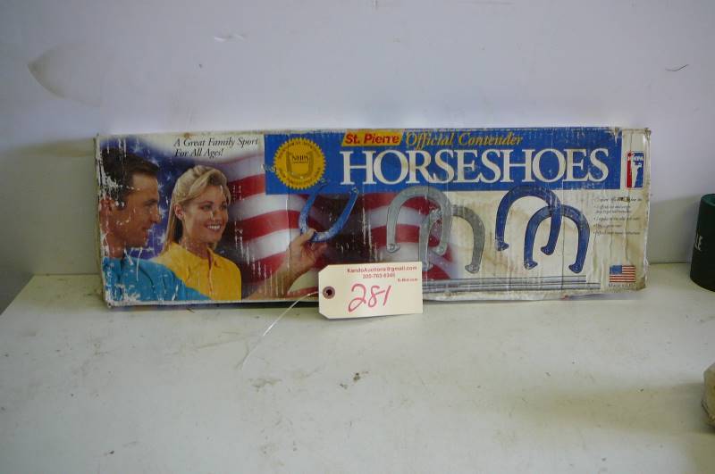 lot 281 image: Horseshoes