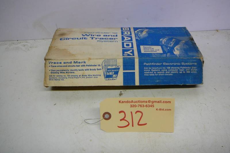 lot 312 image: Brandy wire and circuit tracer