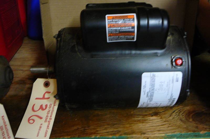 lot 436 image: GF motor electric motor model# skcr49un2401y