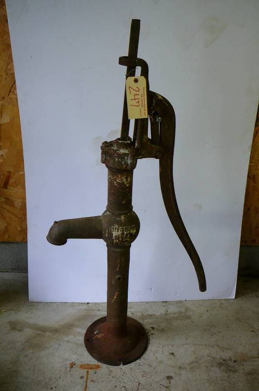 lot 247 image: Vintage cistern Pump