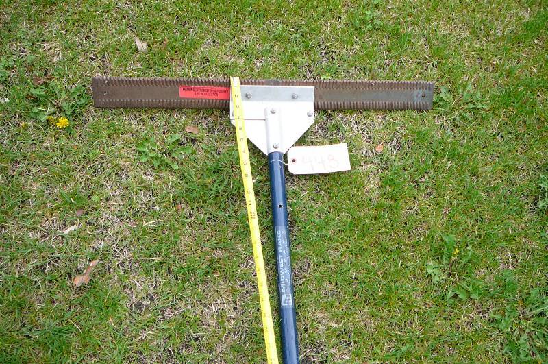 lot 448 image: Midwest rake, lake weed rake 134 12 long