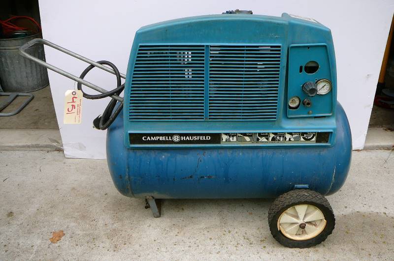 lot 451 image: Campbell Housfeld air compressor Gould motor 3SPLHP 230 volt Model #V7-4300