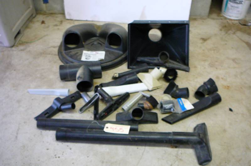 lot 455 image: Misc. shop vac extensions