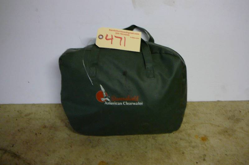 lot 471 image: Starnshield American clear water 3 pc rain suit size medium with bag