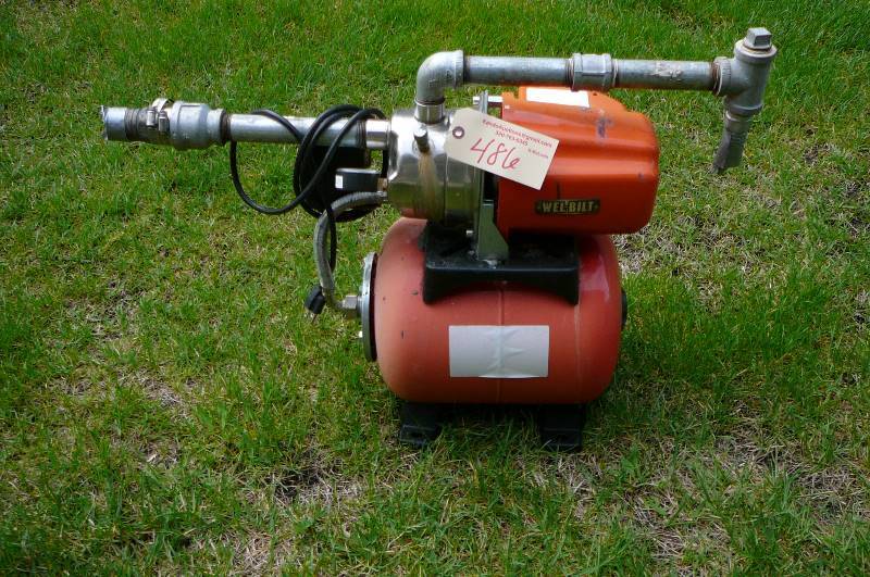 lot 486 image: Wel-Bilt 1hp Shallow well pump