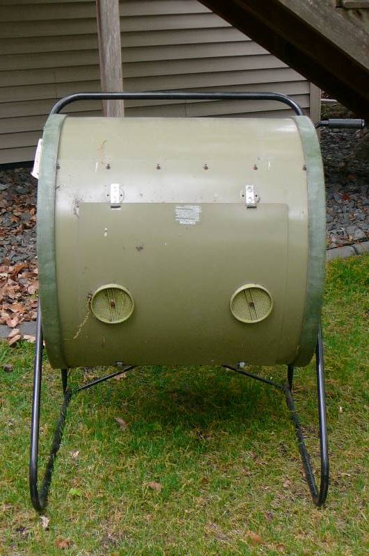 lot 518 image: Compact compos tumbler barrel size 30 l x 30w