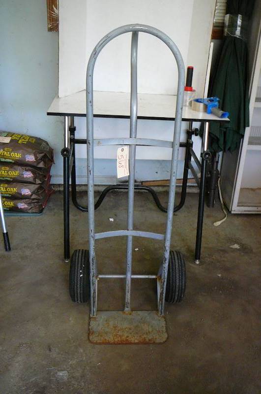 lot 568 image: 2 Wheeler hand cart