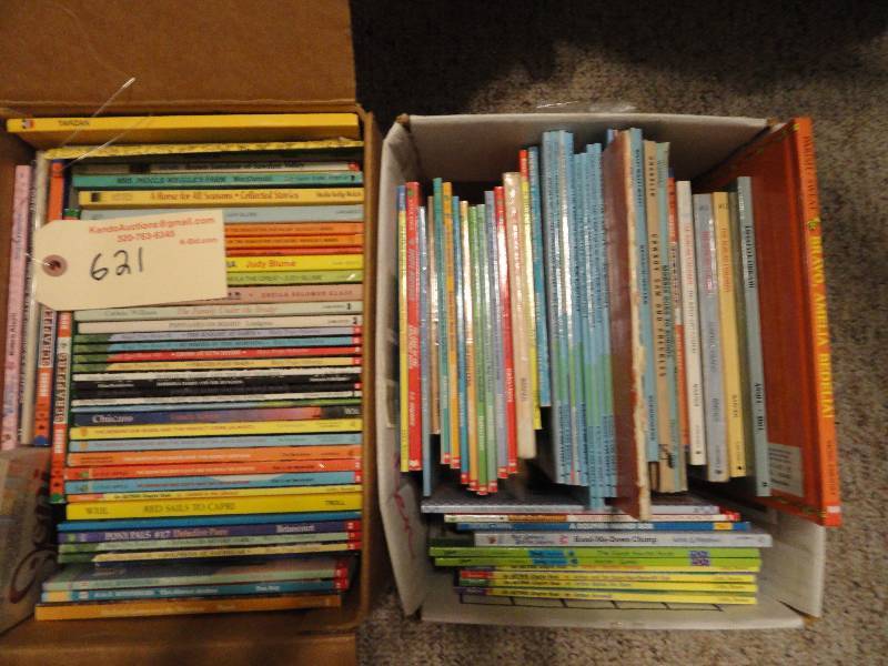 lot 621 image: Elementary Grade Level Books