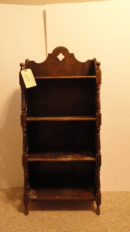 lot 609 image: Wooden Book Shelf