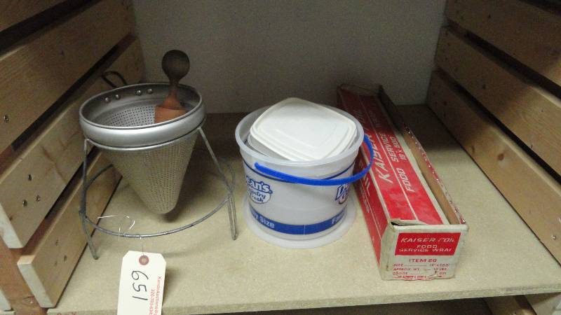 lot 651 image: Canning Strainer w Masher