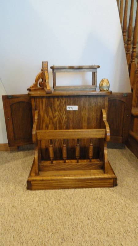 lot 711 image: Wooden Home Furniture