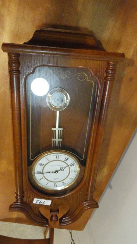 lot 793 image: Seth Thomas, Westminister-Ave Maria clock