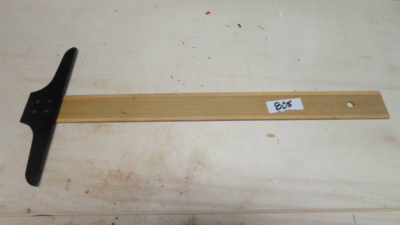 lot 805 image: Straight edge post & Mirror