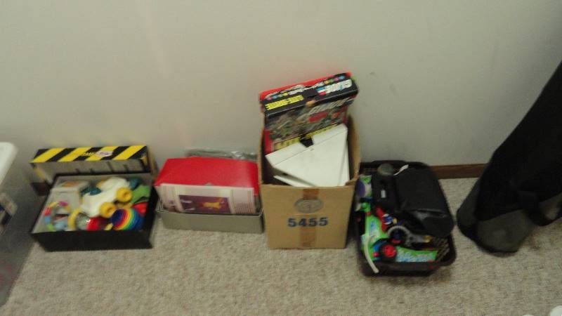 lot 819 image: Legos, Toy Guns