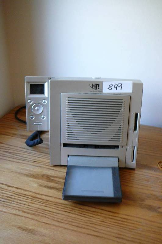 lot 899 image: Photo Printer with picture paper