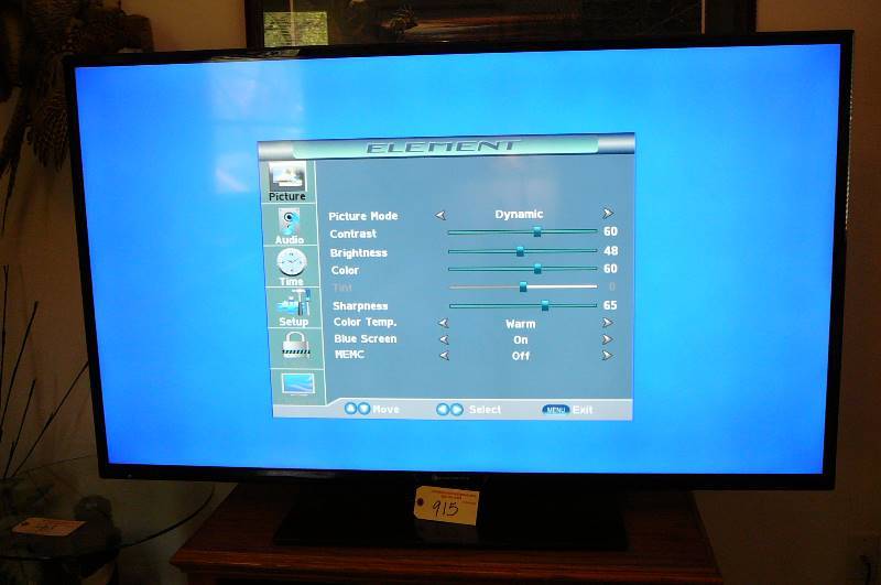 lot 915 image: 60 FHD Digital Led TV works with remote