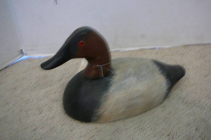 lot 969 image: Mallard Wood duck decoration