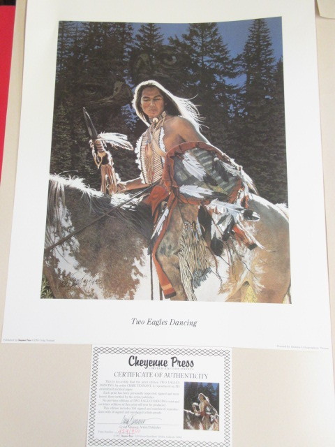 lot 410 image: CRAIG TENNANT LIMITED EDITION PRINT