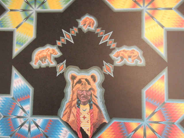 lot 413 image: MARTIN RED BEAR LIMITED EDITION PRINT