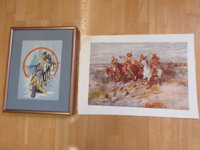 lot 428 image: NATIVE AMERICAN PRINTS