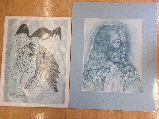 lot 431 image: NATIVE AMERICAN PRINTS