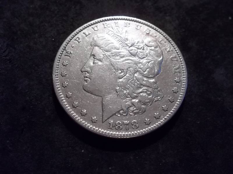 lot 1 image: 1878  Morgan Silver Dollar