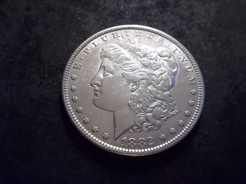 lot 11 image: 1882  Morgan Silver Dollar